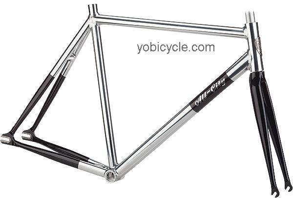 All City  THUNDERDOME Frameset Technical data and specifications
