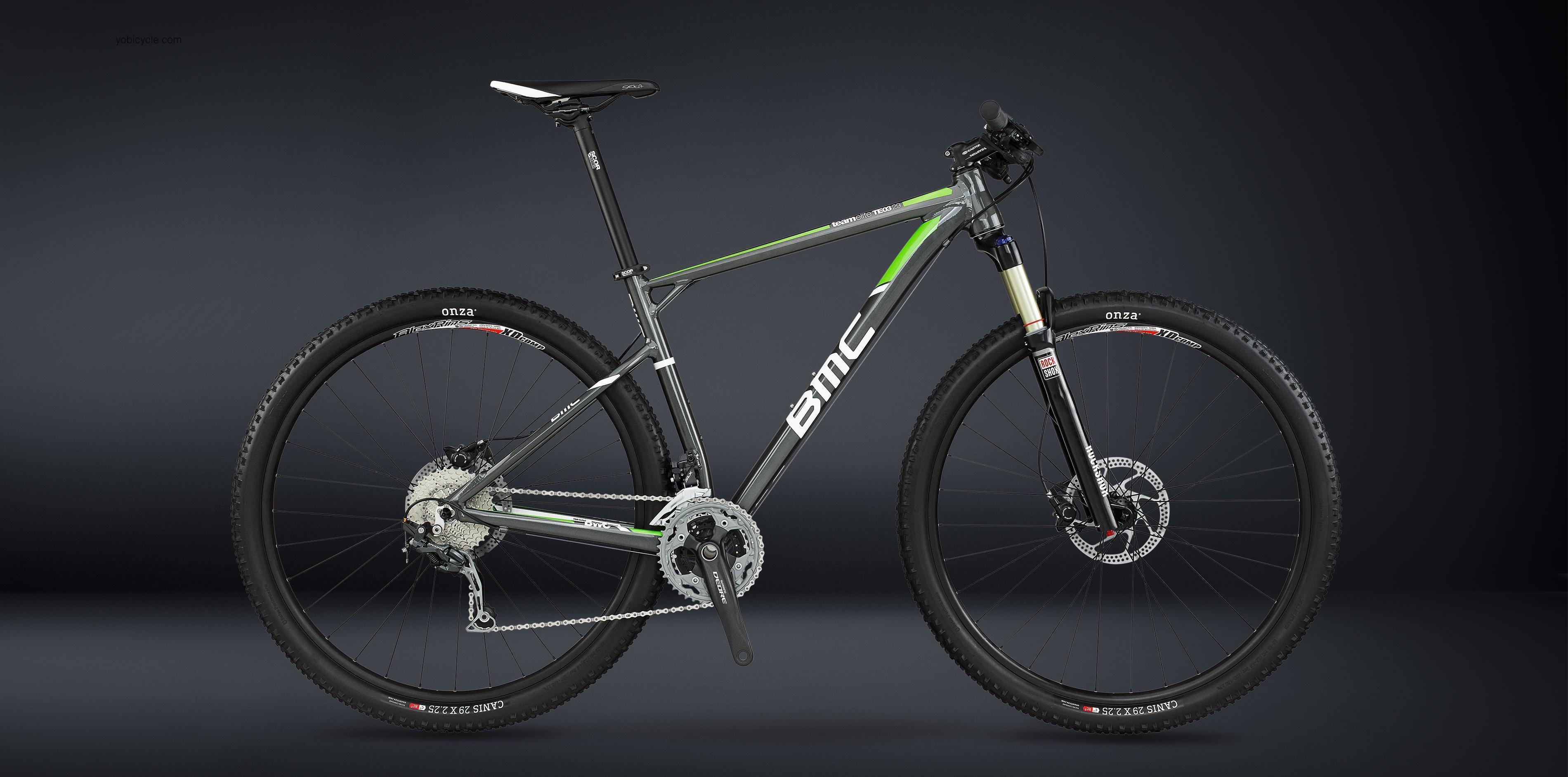 BMC  TE03 29 Deore-SLX Technical data and specifications