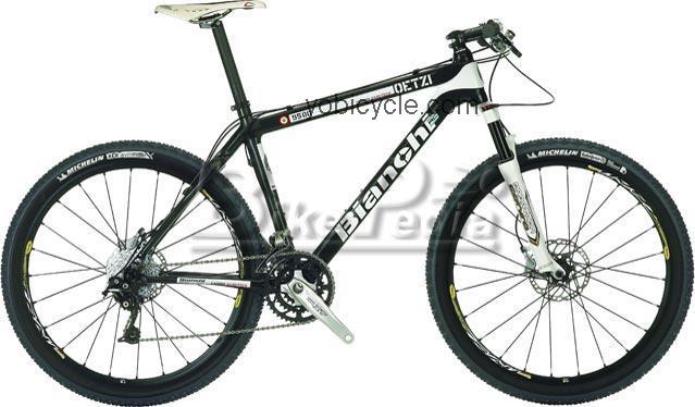 Bianchi  Oetzi 9500 Carbon Technical data and specifications
