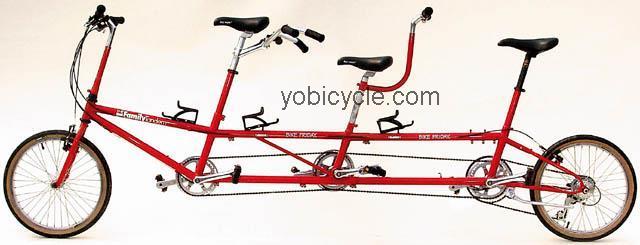 Bike Friday Family Tandem Triple 2001 comparison online with competitors