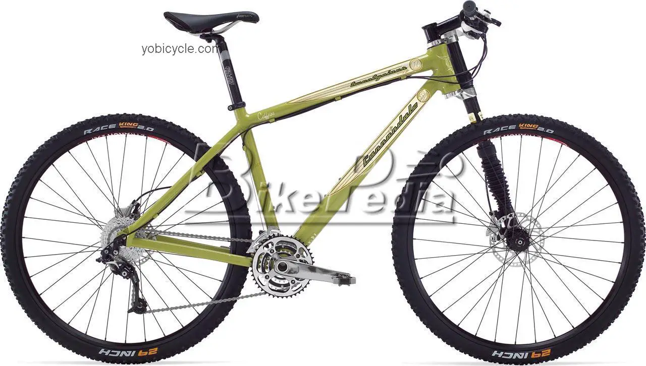 Cannondale  29er 1 Technical data and specifications