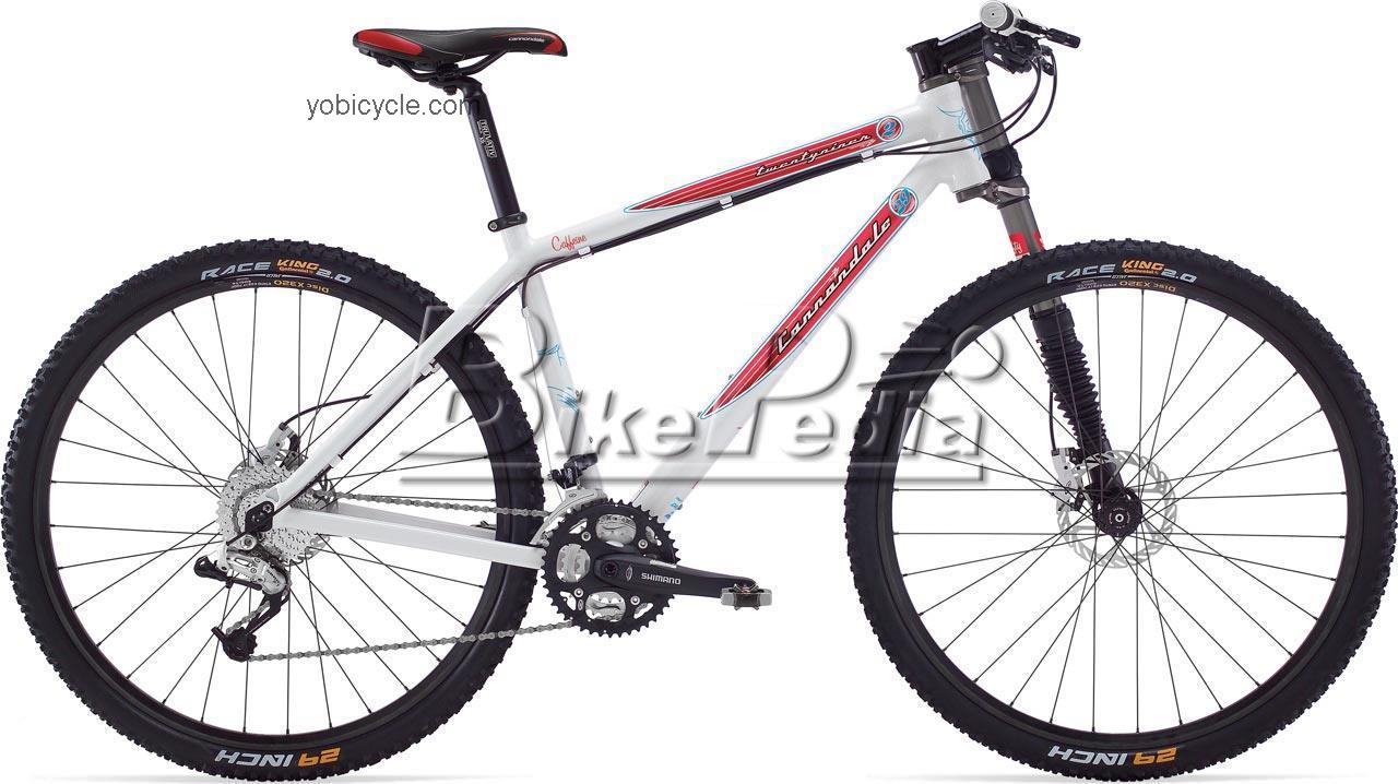 Cannondale 29er 2 2009 comparison online with competitors