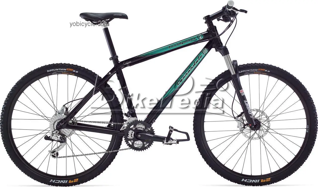 Cannondale  29er 4 Technical data and specifications