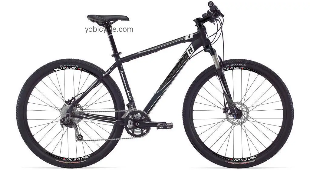Cannondale  29er 4 Technical data and specifications