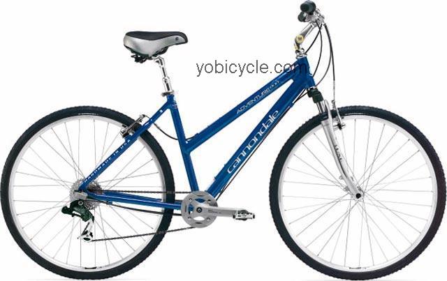 Cannondale  Adventure 800 Feminine Technical data and specifications