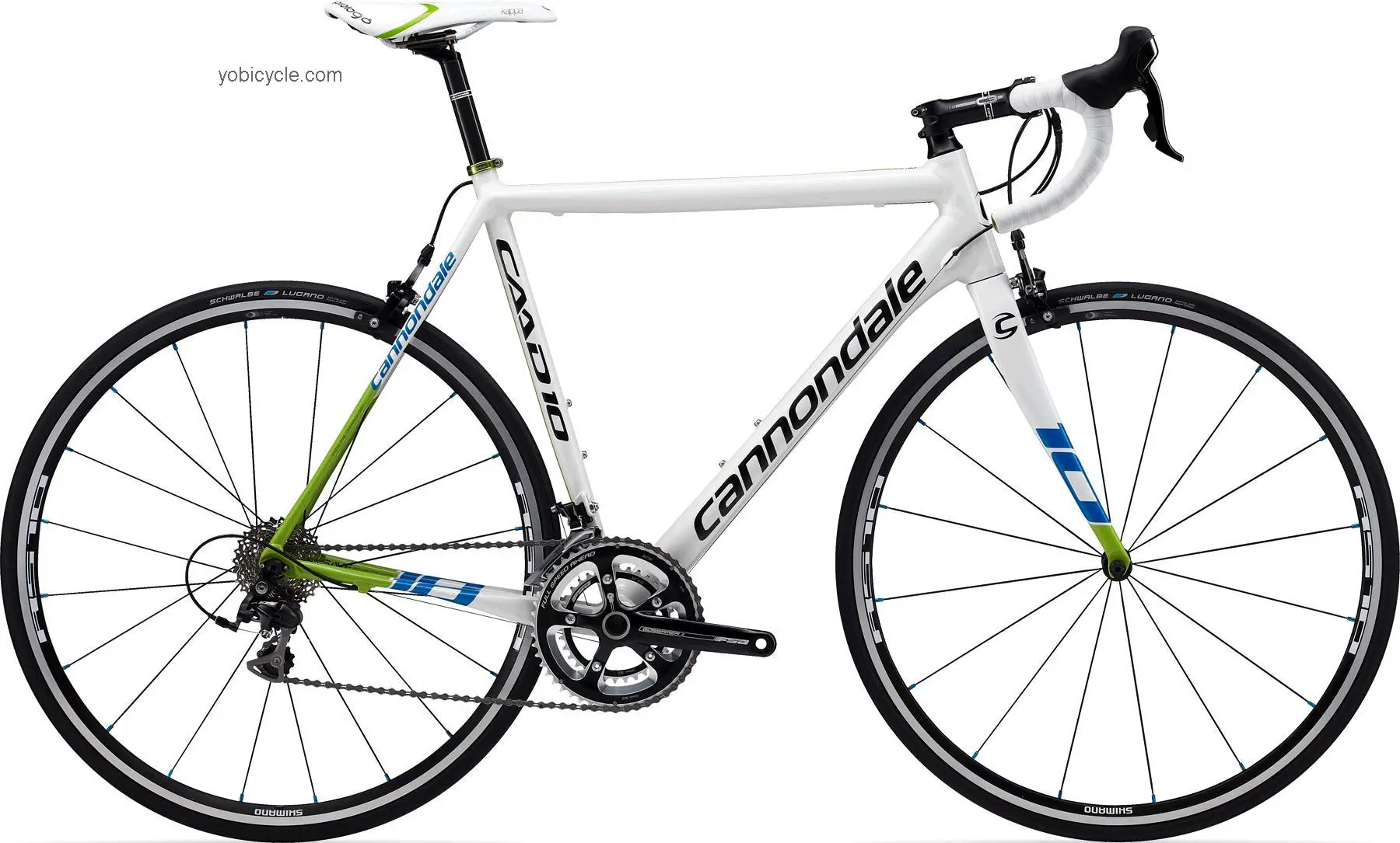Cannondale CAAD 10 5 105 2012 comparison online with competitors