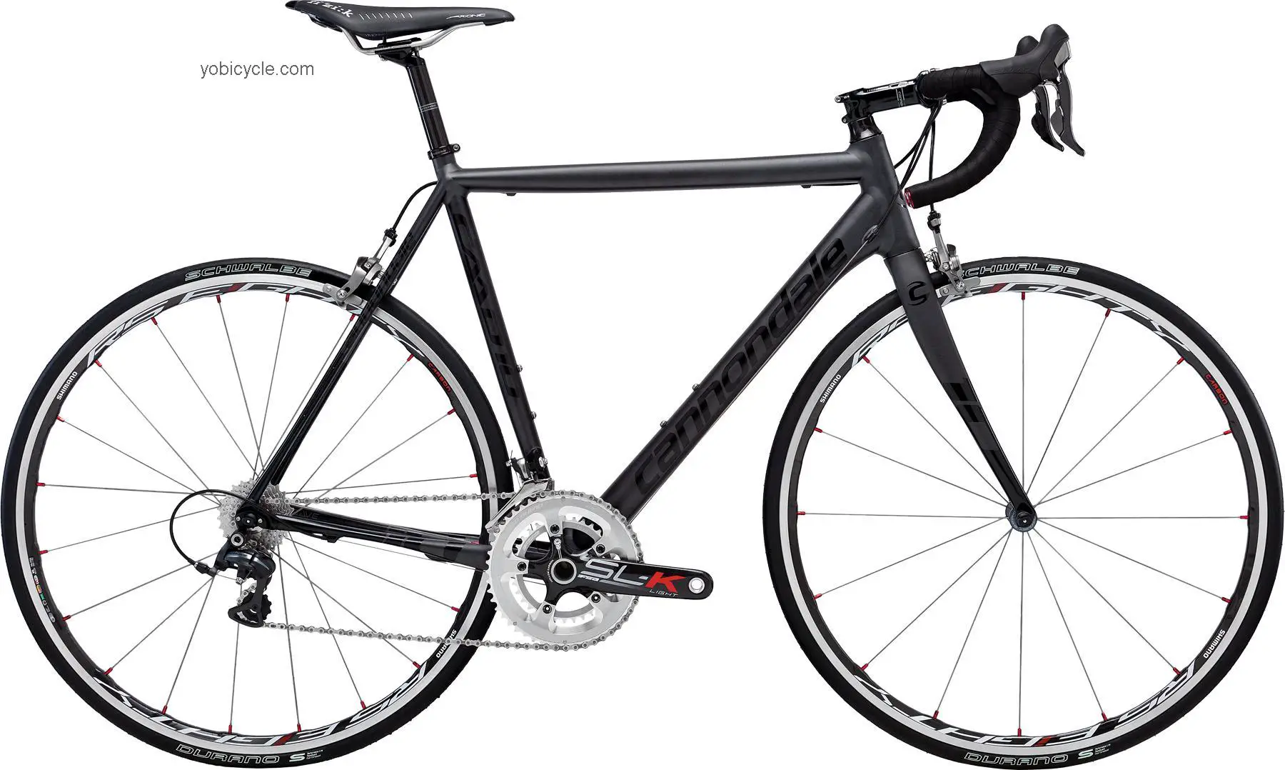 Cannondale CAAD10 1 Dura-Ace 2012 comparison online with competitors