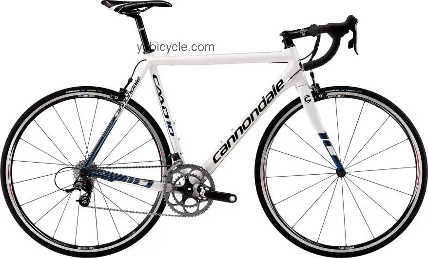 Cannondale CAAD10 4 Rival 2011 comparison online with competitors