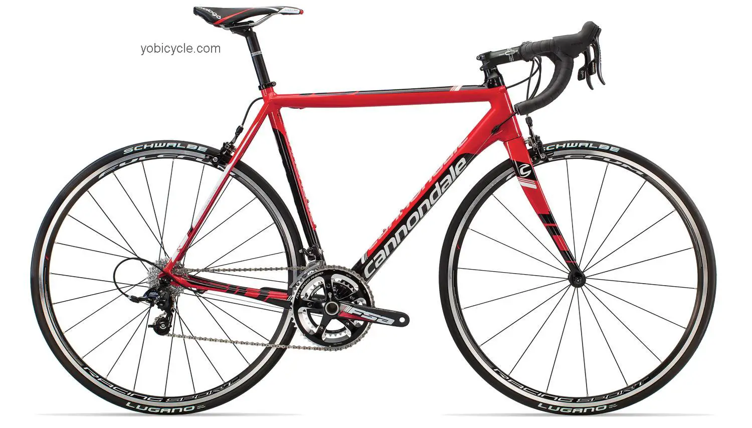 Cannondale CAAD10 4 Rival 2014 comparison online with competitors