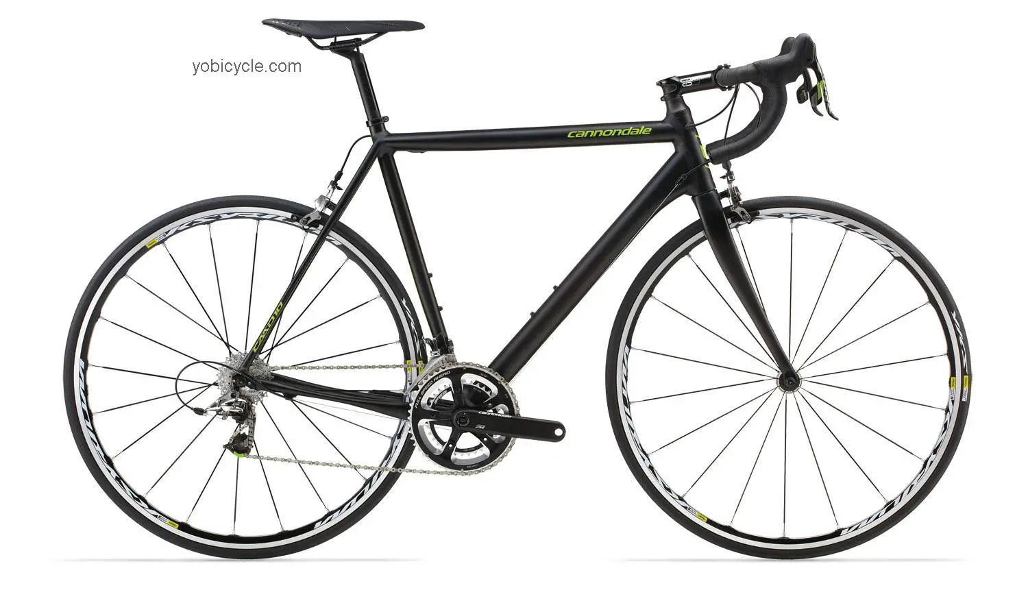 Cannondale  CAAD10 Black Inc Technical data and specifications
