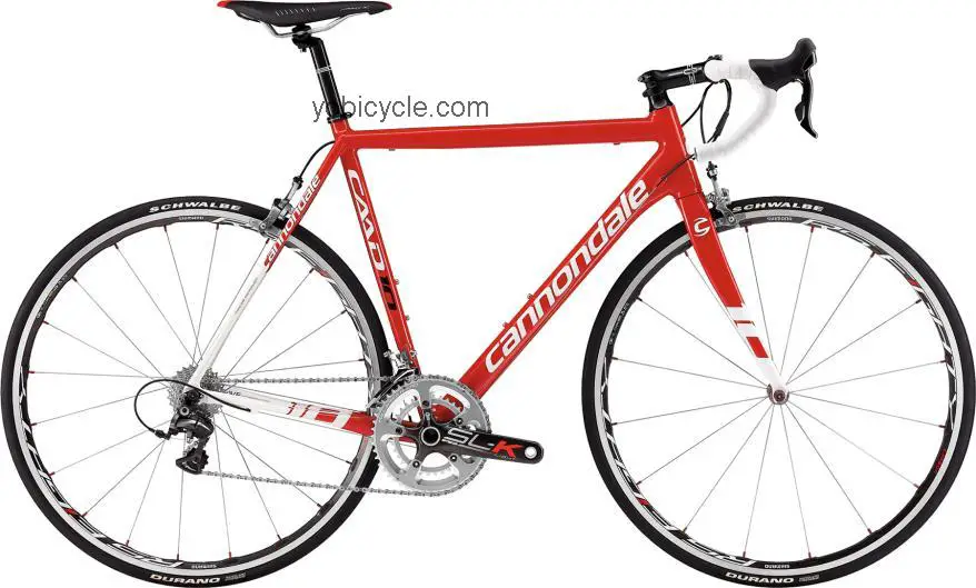 Cannondale CAAD10 Dura-Ace 2011 comparison online with competitors
