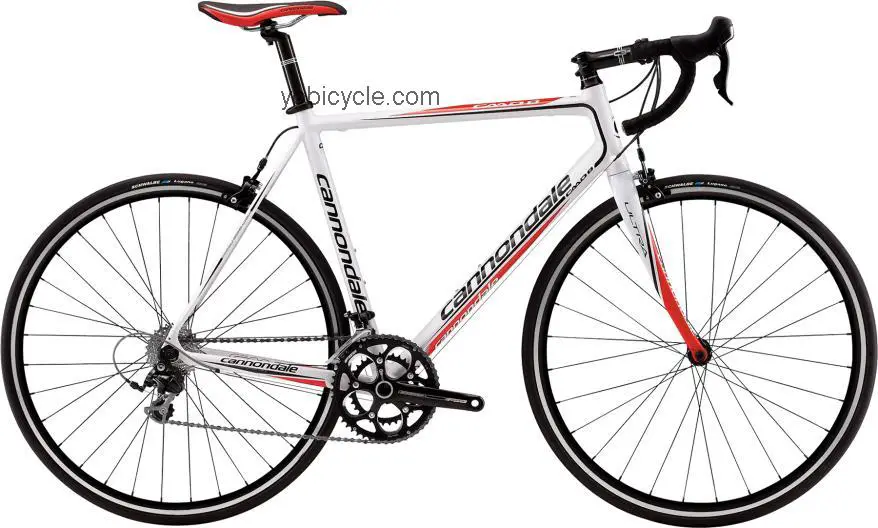 Cannondale CAAD8 5 105 2011 comparison online with competitors
