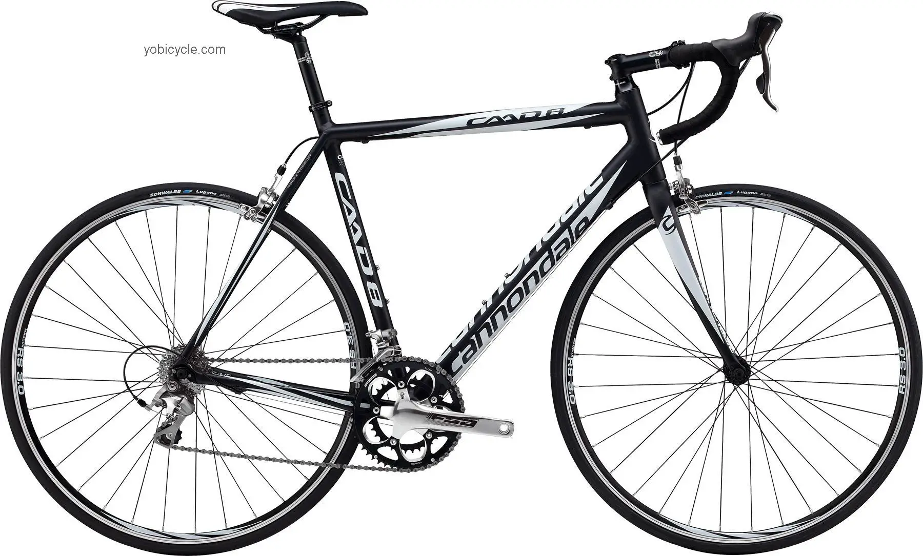 Cannondale CAAD8 6 Tiagra 2012 comparison online with competitors