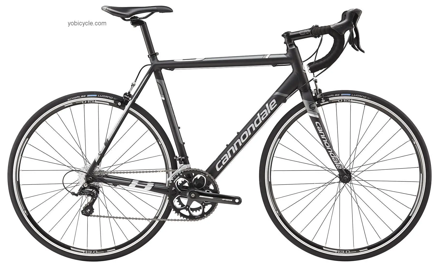 Cannondale CAAD8 SORA 7 2015 comparison online with competitors
