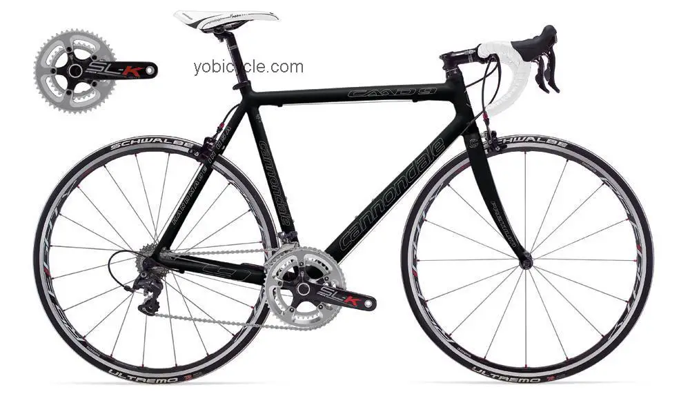 Cannondale CAAD9 1 Compact 2010 comparison online with competitors