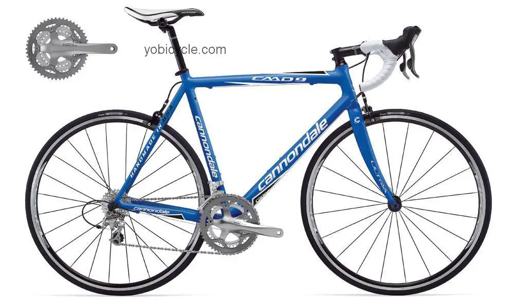 Cannondale CAAD9 6 Double competitors and comparison tool online specs and performance