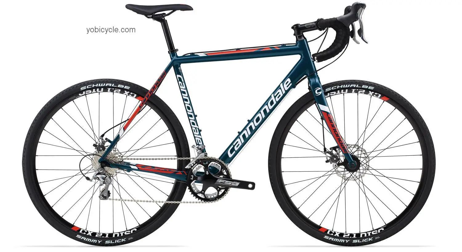 Cannondale  CAADX Disc 6 Tiagra Technical data and specifications