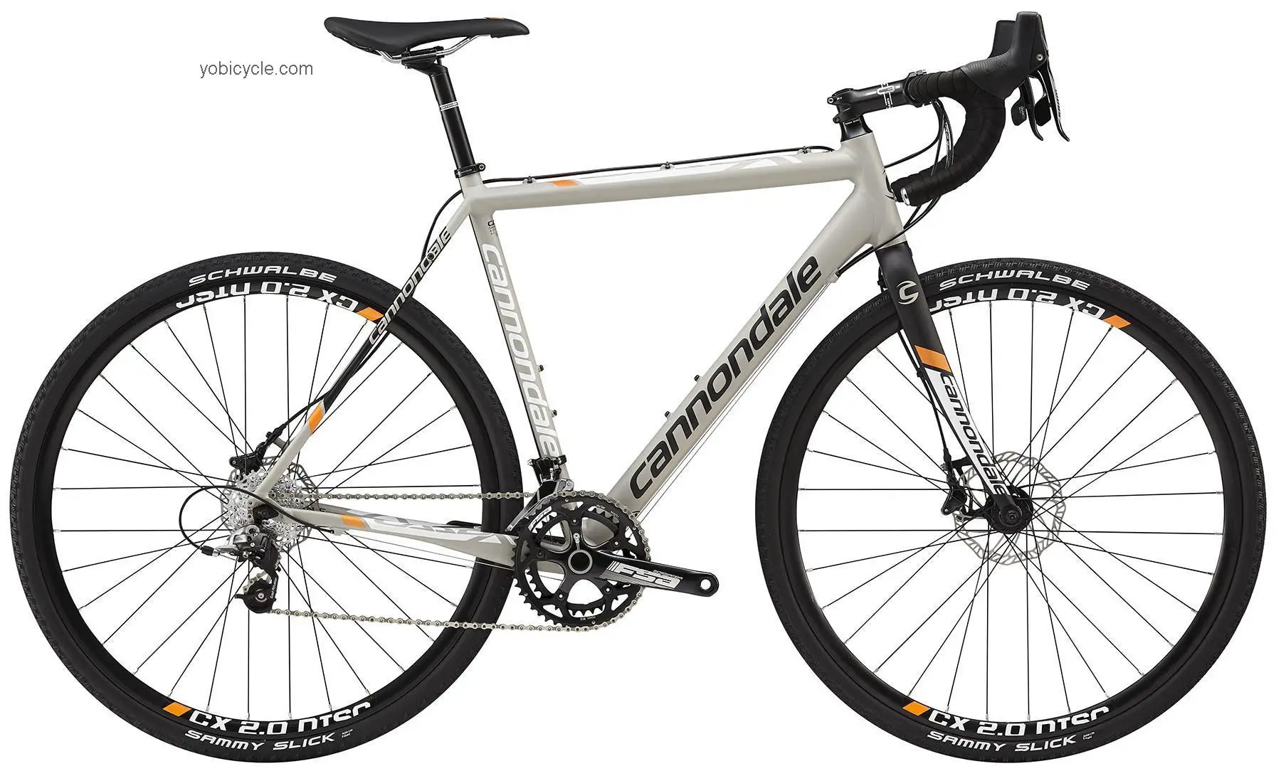 Cannondale  CAADX SRAM RIVAL DISC Technical data and specifications