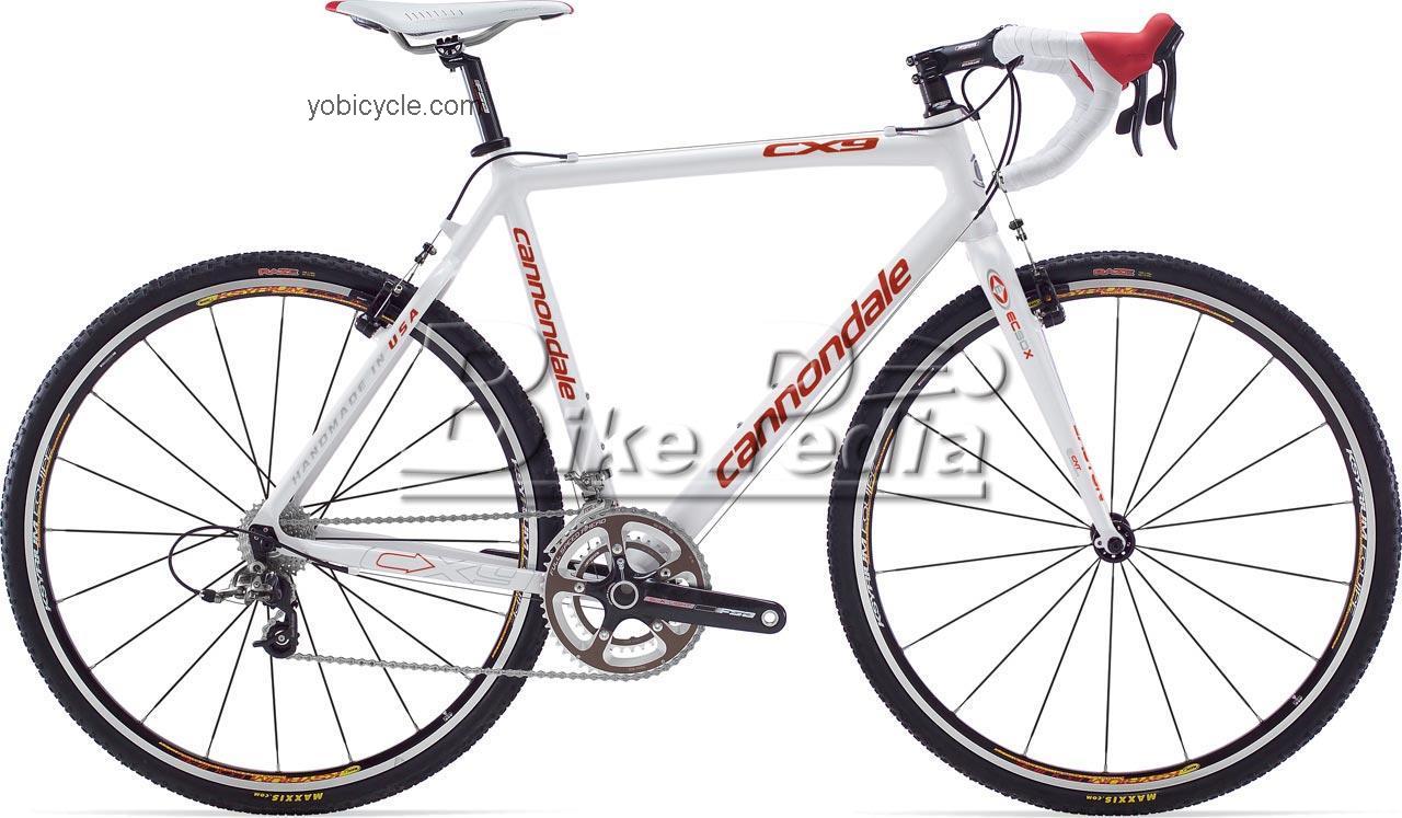 Cannondale Cyclocross 2 2009 comparison online with competitors