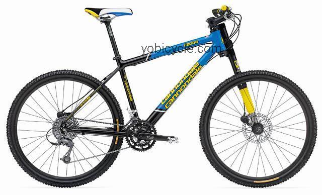 Cannondale  F2000 Technical data and specifications
