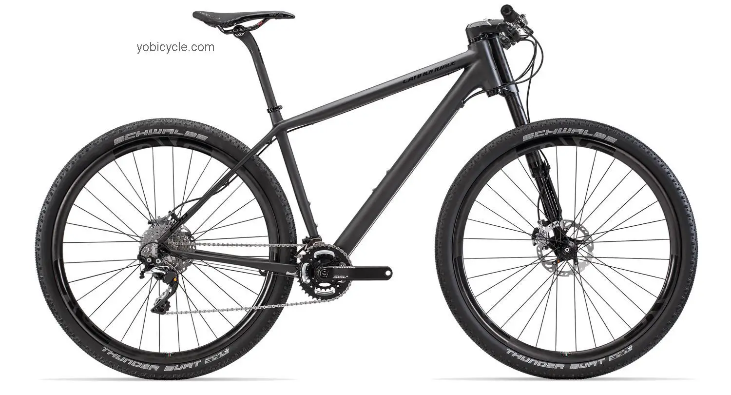 Cannondale F29 Carbon Black Inc competitors and comparison tool online specs and performance