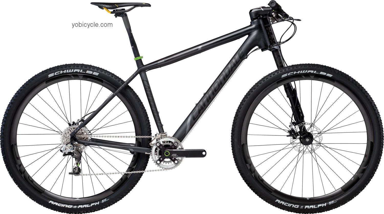 Cannondale  F29 Carbon Ultimate Technical data and specifications
