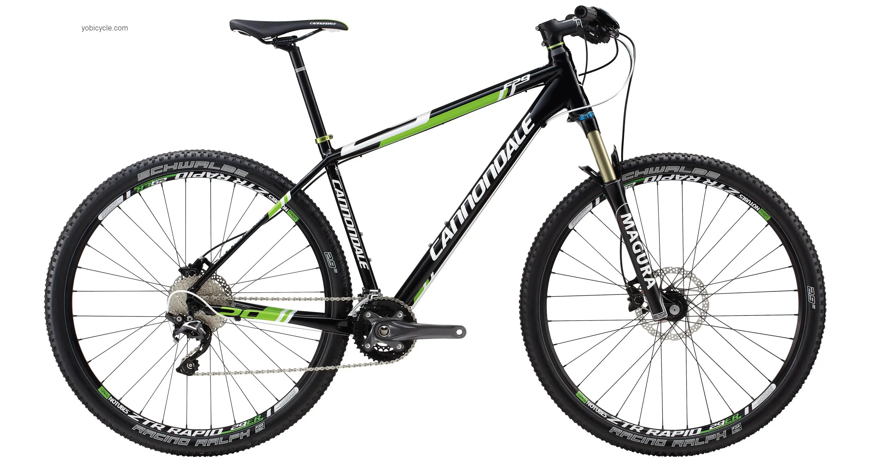 Cannondale  F6 Technical data and specifications