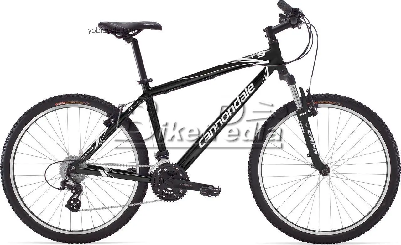 Cannondale  F9 Technical data and specifications
