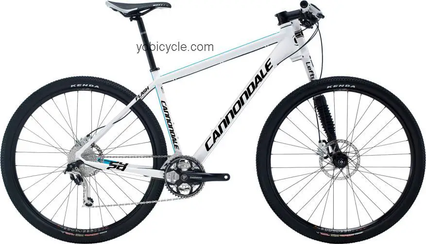 Cannondale  Flash 29er 2 Technical data and specifications