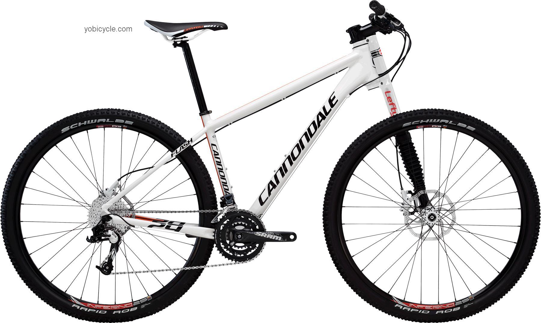 Cannondale Flash Alloy 29er 2 competitors and comparison tool online specs and performance