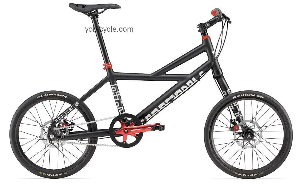 Cannondale Hooligan 3 2010 comparison online with competitors