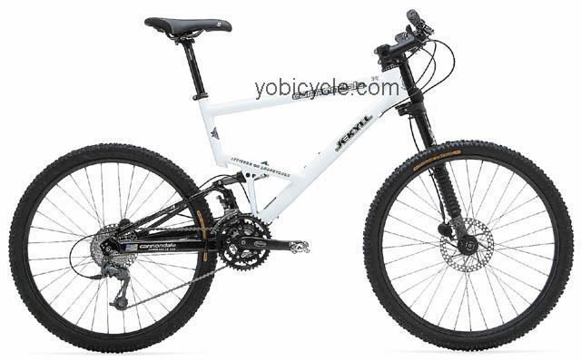 Cannondale Jekyll 1000 2001 comparison online with competitors