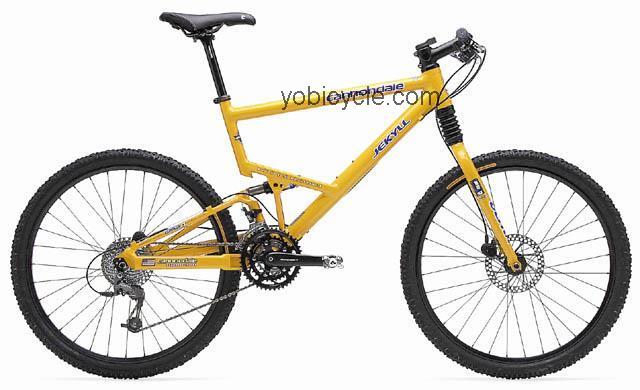 Cannondale Jekyll 1000 SL 2001 comparison online with competitors