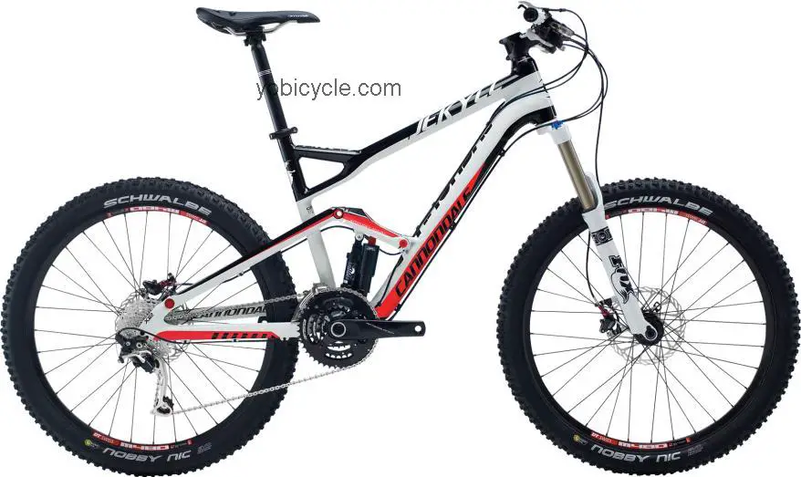 Cannondale Jekyll 3 2011 comparison online with competitors