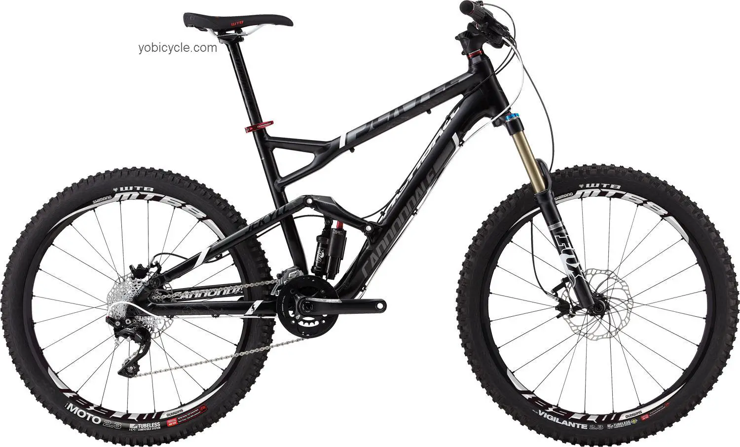 Cannondale Jekyll 3 2014 comparison online with competitors