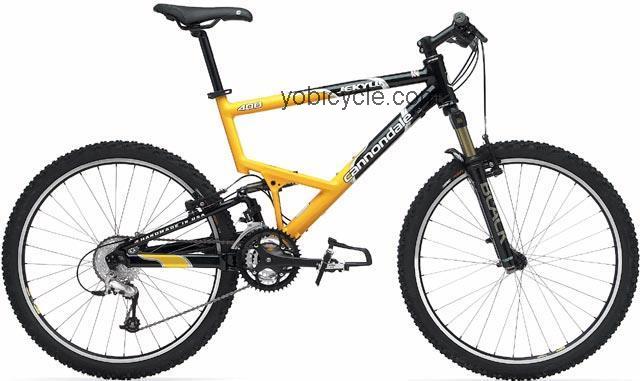Cannondale Jekyll 400 2003 comparison online with competitors