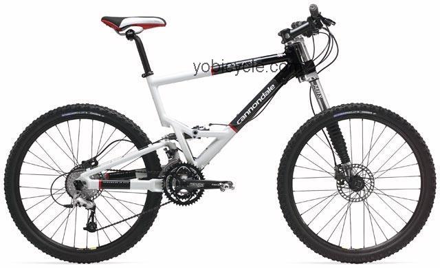 Cannondale Jekyll 800 2004 comparison online with competitors
