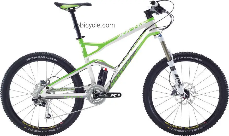 Cannondale Jekyll Carbon 1 2011 comparison online with competitors