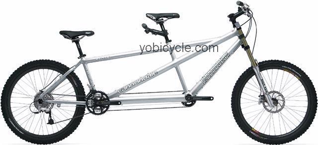 Cannondale  MT2000 Technical data and specifications