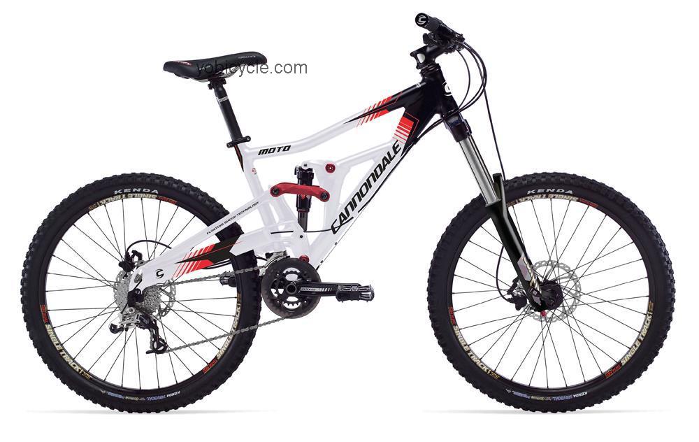 Cannondale Moto 5 2010 comparison online with competitors