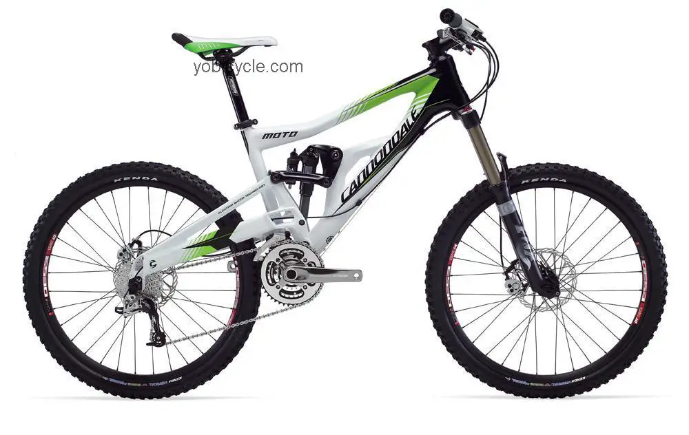 Cannondale  Moto Carbon 2 Technical data and specifications