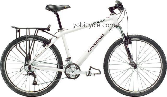 Cannondale  Police Pursuit Technical data and specifications