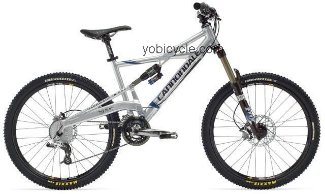 Cannondale  Prophet 1 MX Technical data and specifications