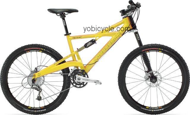 Cannondale Prophet 2000 competitors and comparison tool online specs and performance