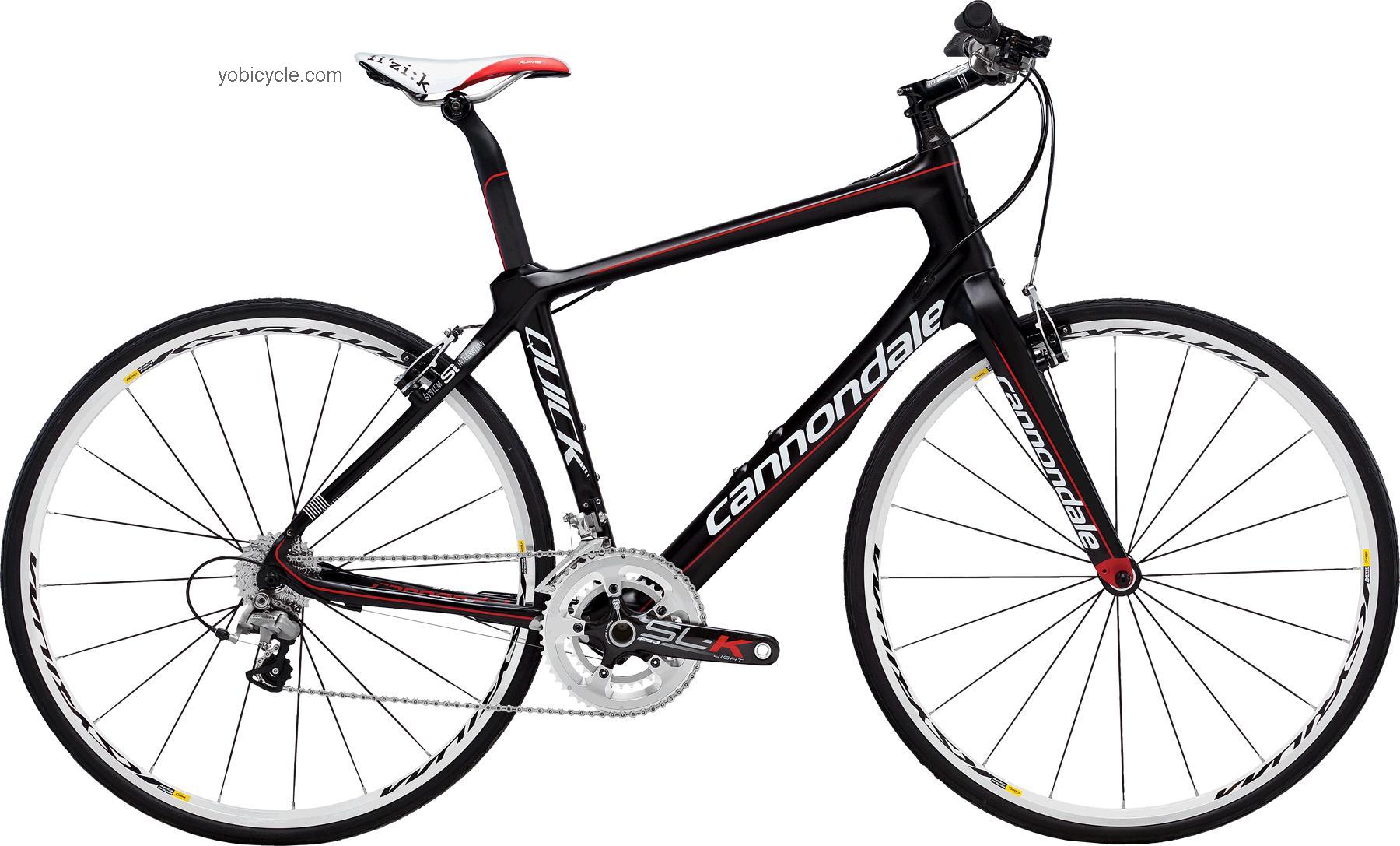 Cannondale Quick Carbon 1 2012 comparison online with competitors