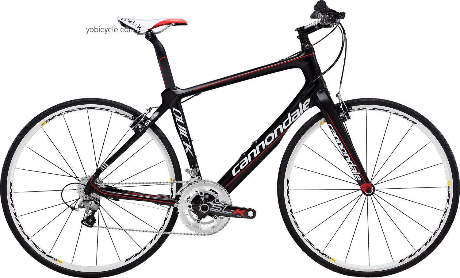 Cannondale Quick Carbon 1 2013 comparison online with competitors