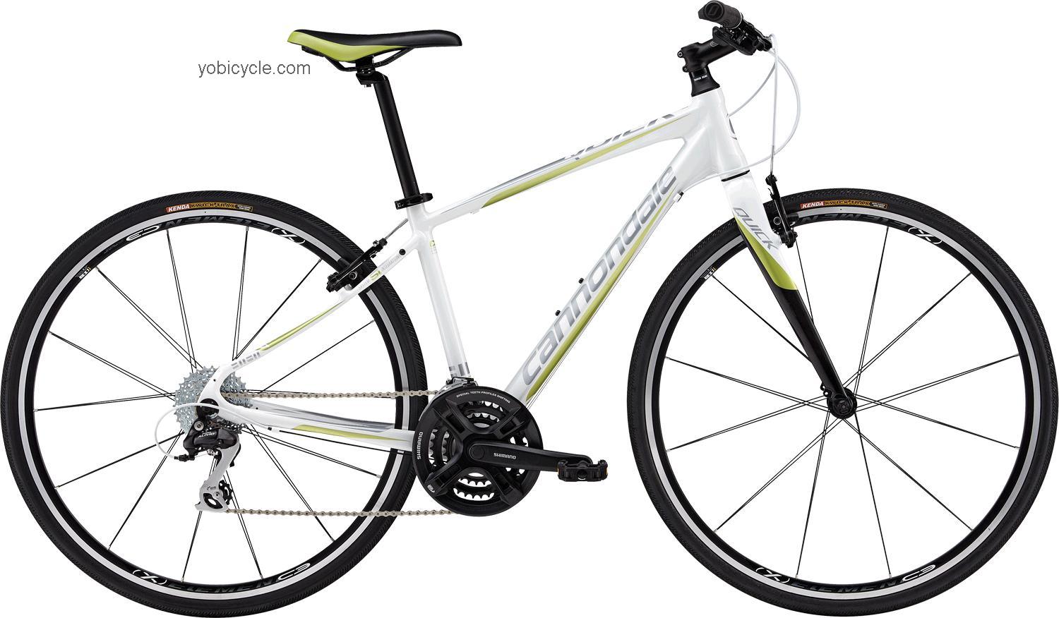 Cannondale Quick Womens 4 2013 comparison online with competitors