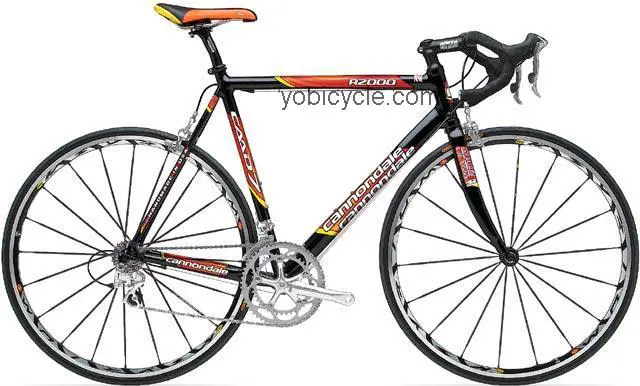 Cannondale  R2000 Technical data and specifications