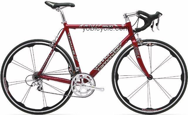 Cannondale R800 2003 comparison online with competitors