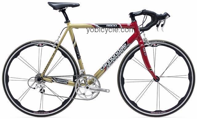 Cannondale  R800 Technical data and specifications